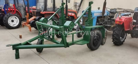 Heavy Duty Cable Reel Trailer 20T Capacity for Industrial Transport