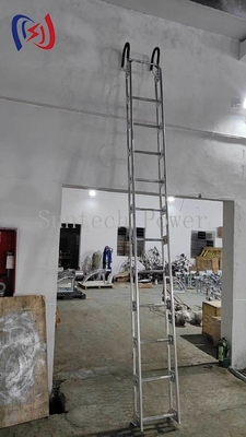 Aluminum Alloy Ladder 2.5-7M 150KG Capacity Industrial