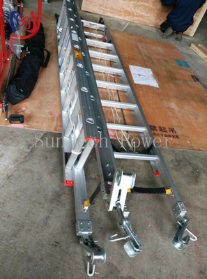 Aluminum Alloy Hook Ladder 2.5M 1.5KN Load