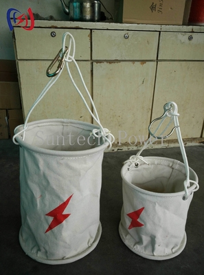 High-altitude Cylindrical Canvas Tool Bag 20-50L Heavy-duty