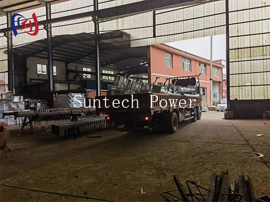 Power Steel Pipe Pillars for Transmission Lines 1 Year Warranty