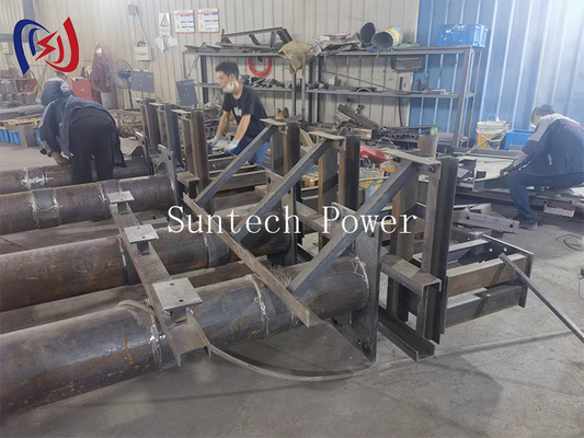 Professional Steel Pipe Cable Tray with Organized Cable Management Robust Construction and Safety Assurance for Power Line Support