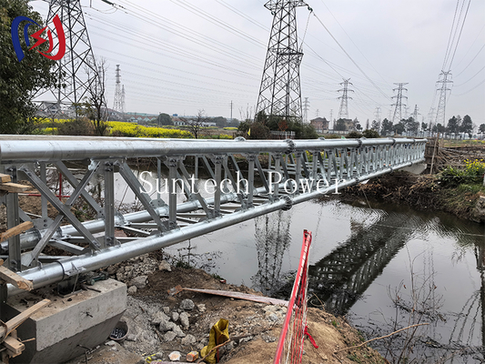 Professional Steel Pipe Cable Tray with Organized Cable Management Robust Construction and Safety Assurance for Power Line Support