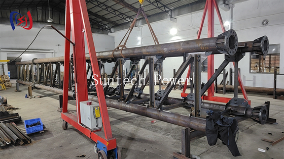 Steel Pipe Cable Tray 1-Year Warranty for Power Line Support