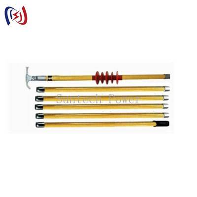 High Voltage Insulated Switch Rod with 10-500kv Rated Voltage 3-8M Total Length and 3-4 Node Number for Safe Electrical Switching