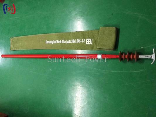 High Voltage Insulated Switch Rod with 10-500kv Rated Voltage 3-8M Total Length and 3-4 Node Number for Safe Electrical Switching