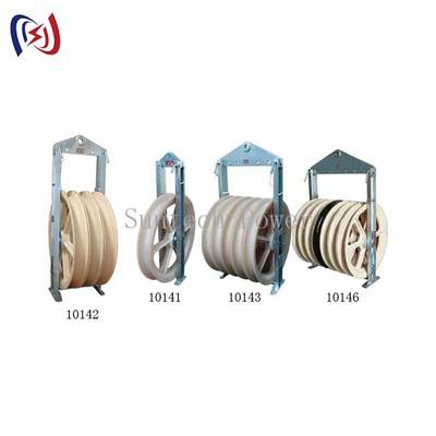 Heavy Duty 822 Series Conductor Stringing Block with R570 Bend Radius and 760x120x480mm Outline Size