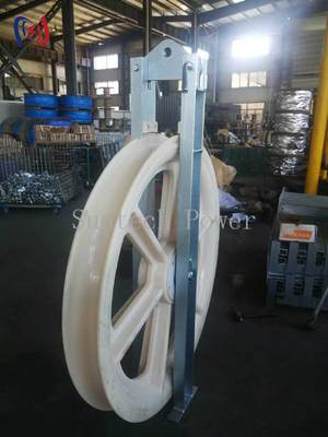 Heavy Duty 822 Series Conductor Stringing Block with R570 Bend Radius and 760x120x480mm Outline Size