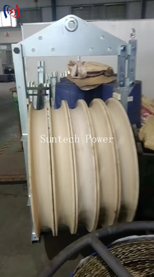 Heavy Duty 1040 Series Conductor Stringing Block with 5kn-150kn Rated Load and One Year Lifetime
