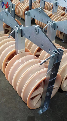 Heavy Duty 1040 Series Conductor Stringing Block with 5kn-150kn Rated Load and One Year Lifetime