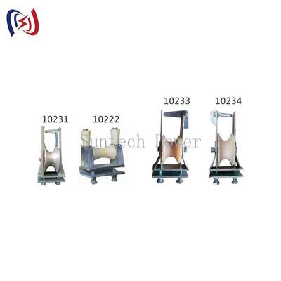 High Tension Conductor Stringing Block with Nylon Sheave and Customized Sheave Dimension for Overhead Power Line Applications