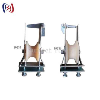 High Tension Conductor Stringing Block with Nylon Sheave and Customized Sheave Dimension for Overhead Power Line Applications