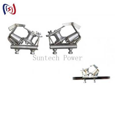 Durable Conductor Stringing Block with Bend Radius R570 and Customized Sheave Dimension for One Year Lifetime
