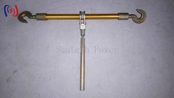 Lightweight Corrosion Resistant Dual Hook Aluminum Alloy Turnbuckle with 10-50KN Rated Load for Overhead Line Tensioning