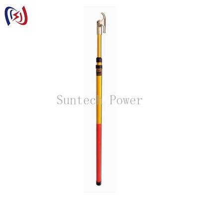 Professional 10-500KV Rated Voltage Switch Rod with 3-8M Total Length and 3-4 Node Number for Safe Operation