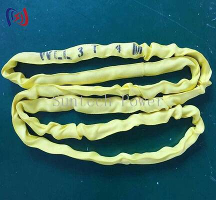 Heavy Duty Hoisting Belt with 10-300KN Rated Load for Safe Non-Conductive and Corrosion Resistant Lifting of Electrical Equipment