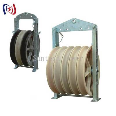 Heavy Duty 660 Series Stringing Block for High Tension Pulling of Large Diameter Transmission Conductors