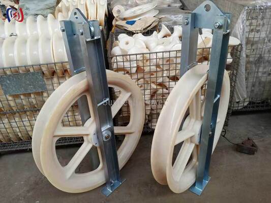 Heavy Duty 660 Series Stringing Block for High Tension Pulling of Large Diameter Transmission Conductors