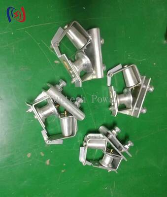 Skyward Corner Stringing Block for 90 Degree Conductor Turns with 5KN Rated Load in Urban Power Line Construction