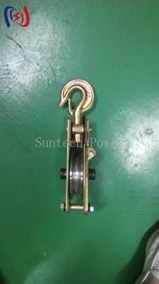 Heavy Duty Hoisting Tackle with 10-200KN Rated Load Casting Steel Sheave for Lifting and Rigging