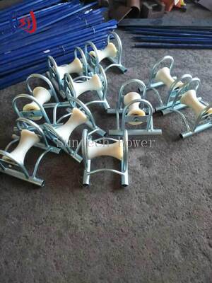 5KN Rated Load Cable Ground Roller with Casting Aluminum Carrier for Underground Installation