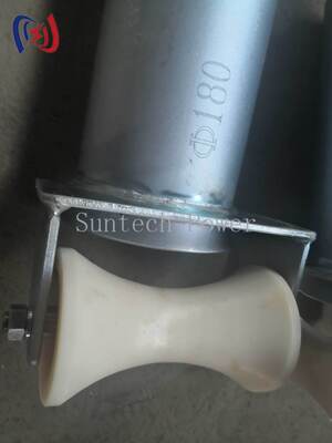 D Series Cable Entrance Protection Roller with 80-200mm Tube Diameter for Corrosion Resistant and Low Friction Cable Pulling