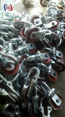 Professional Hoisting Point Block with 50-80KN Rated Load and 160-190mm Sheave Diameter for Safe Transmission Tower Lifting