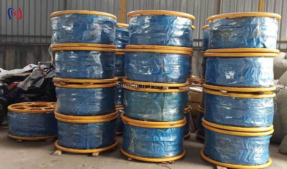 12 Strand Anti Twist Wire Rope with 9-42mm Diameter and 54-817KN Breaking Force for Stable Lifting