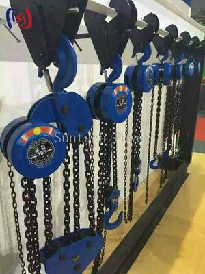 Professional Manual Chain Hoist for Heavy Duty Lifting in Electrical Construction with 5-200KN Rated Load