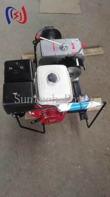 Professional 4.04-9.6KW Powered Winch for Heavy Duty Cable Pulling and Conductor Stringing in Power Line Work