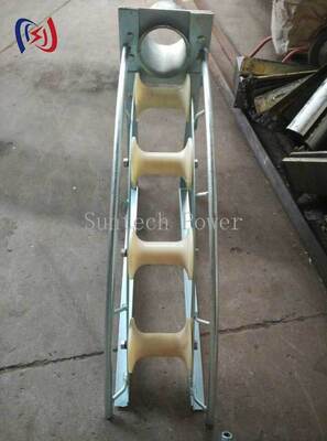 Professional C Series Cable Entrance Protection Roller with 80-200mm Tube Diameter for Corrosion Resistant and Low Friction Cable Pulling