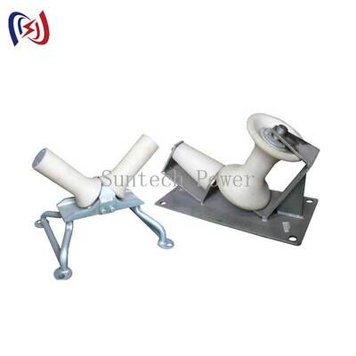 10KN Heavy Duty Cable Turning Roller: 90 Degree Corner Protection for Manholes