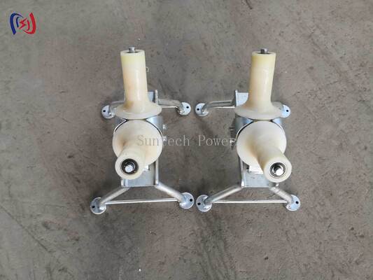 10KN Heavy Duty Cable Turning Roller: 90 Degree Corner Protection for Manholes