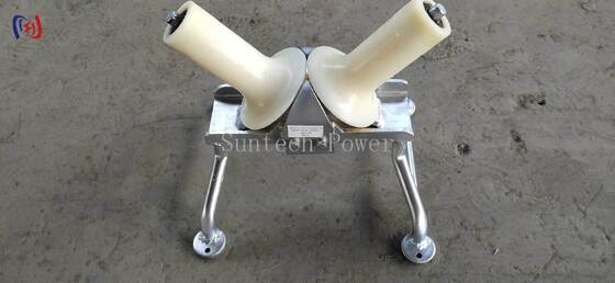 10KN Heavy Duty Cable Turning Roller: 90 Degree Corner Protection for Manholes