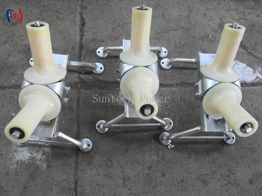 10KN Heavy Duty Cable Turning Roller: 90 Degree Corner Protection for Manholes