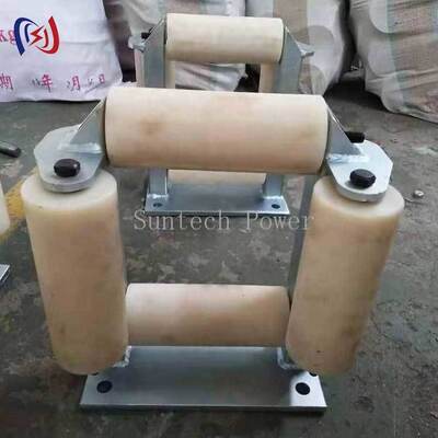 20KN Framed Cable Roller: 180mm Heavy Duty Underground Pulling