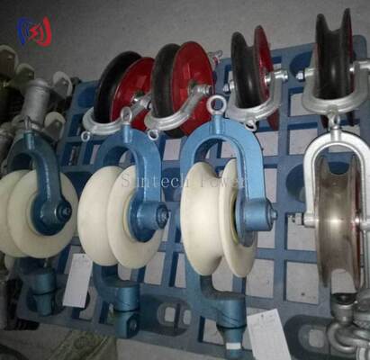 Hold Down Wire Block: Heavy-Duty Anti-Lifting Conductor Stringing Block (10-40KN)