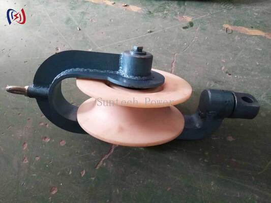 Hold Down Wire Block: Heavy-Duty Anti-Lifting Conductor Stringing Block (10-40KN)