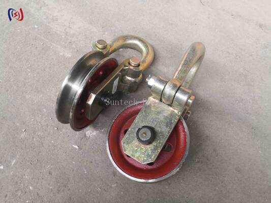 Hoisting Point Block for Transmission Line Construction | 50–80KN Heavy Duty Lifting Pulley