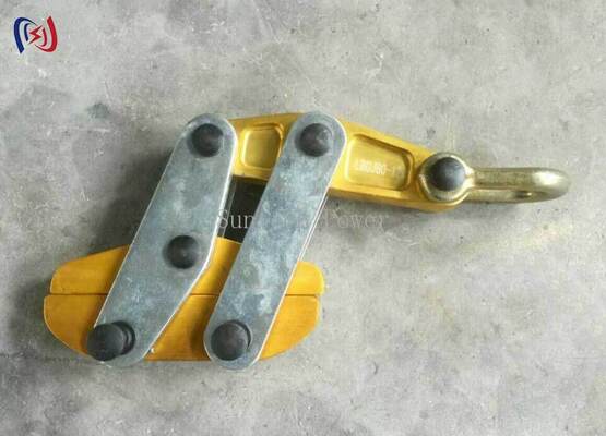 Anti Twist Steel Rope Gripper Come Along Clamp with 50-200KN Rated Load for 11-30mm Transmission Line Stringing
