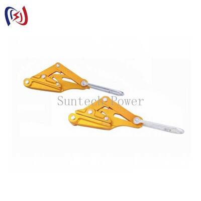 10-30KN Rated Load Aluminum Alloy Come Along Clamp with 15-39mm Max Open for Transmission Line Stringing