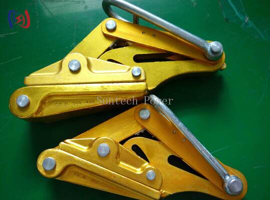 10-30KN Rated Load Aluminum Alloy Come Along Clamp with 15-39mm Max Open for Transmission Line Stringing