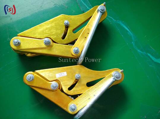 10-30KN Rated Load Aluminum Alloy Come Along Clamp with 15-39mm Max Open for Transmission Line Stringing