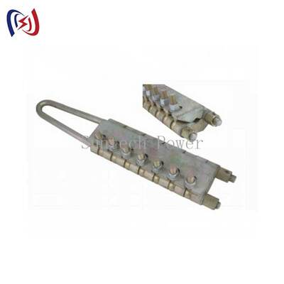 Bolt Type Anti Twist Steel Rope Gripper Come Along Clamp 20-100KN for Transmission Line Stringing with 7-24mm Diameter
