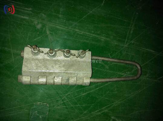 Bolt Type Anti Twist Steel Rope Gripper Come Along Clamp 20-100KN for Transmission Line Stringing with 7-24mm Diameter