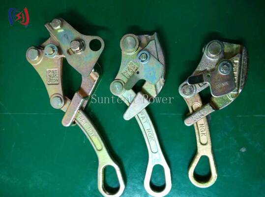 Universal Gripper Come Along Clamp for Transmission Line Stringing with 10-30KN Rated Load, 2.5-32mm Diameter, and 1.3-2.8KG Weight