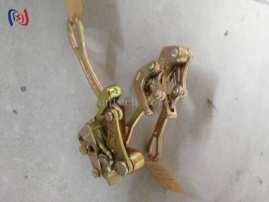 Come Along Clamp Universal Gripper 10-30KN Rated Load for 2.5-32mm Diameter Transmission Line Stringing