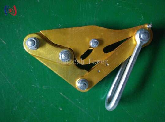 Aluminum Alloy Come Along Clamp with 7-80KN Rated Load and 14-48mm Max Open for Transmission Line Stringing