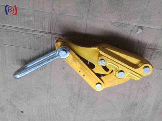 Aluminum Alloy Come Along Clamp 16-18MM with 7-80KN Rated Load for Transmission Line Stringing