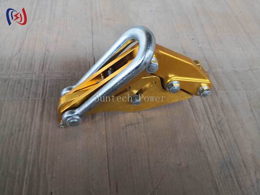 Aluminum Alloy Come Along Clamp 16-18MM with 7-80KN Rated Load for Transmission Line Stringing